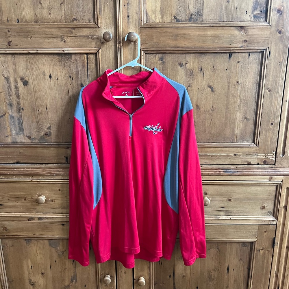 Washington capitals quarter zip